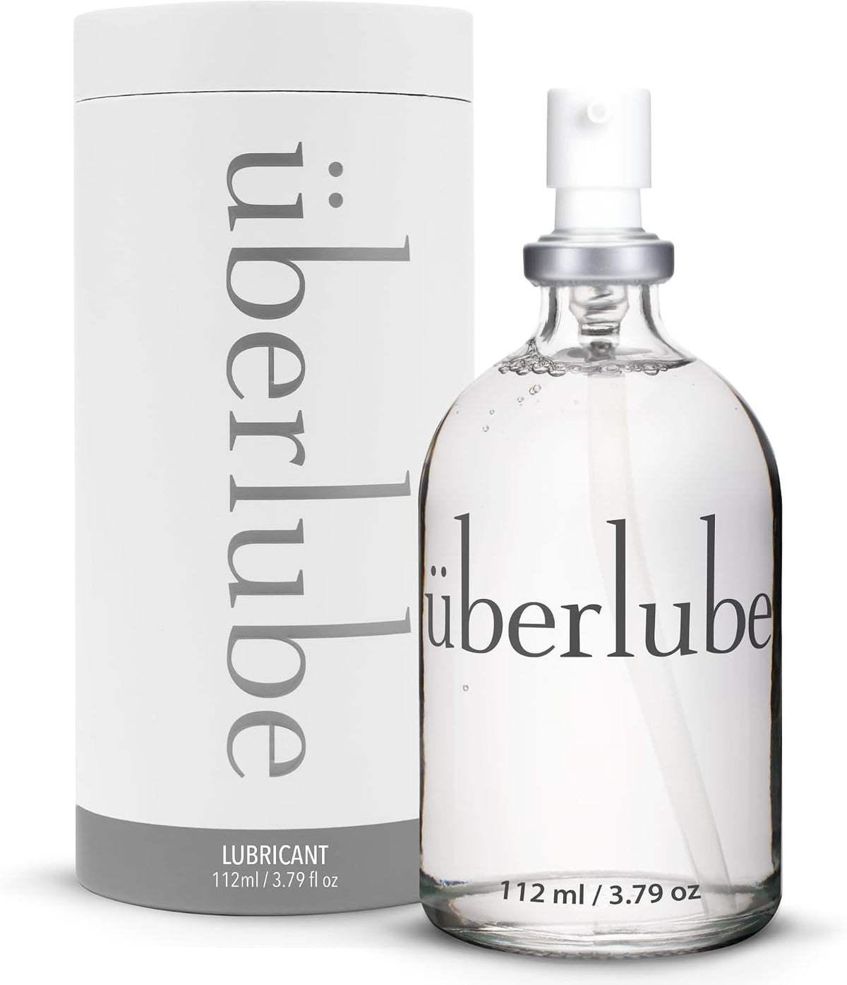 Uberlube Premium Silicone Lube - Unscented and Ultra Smooth (112 ml)